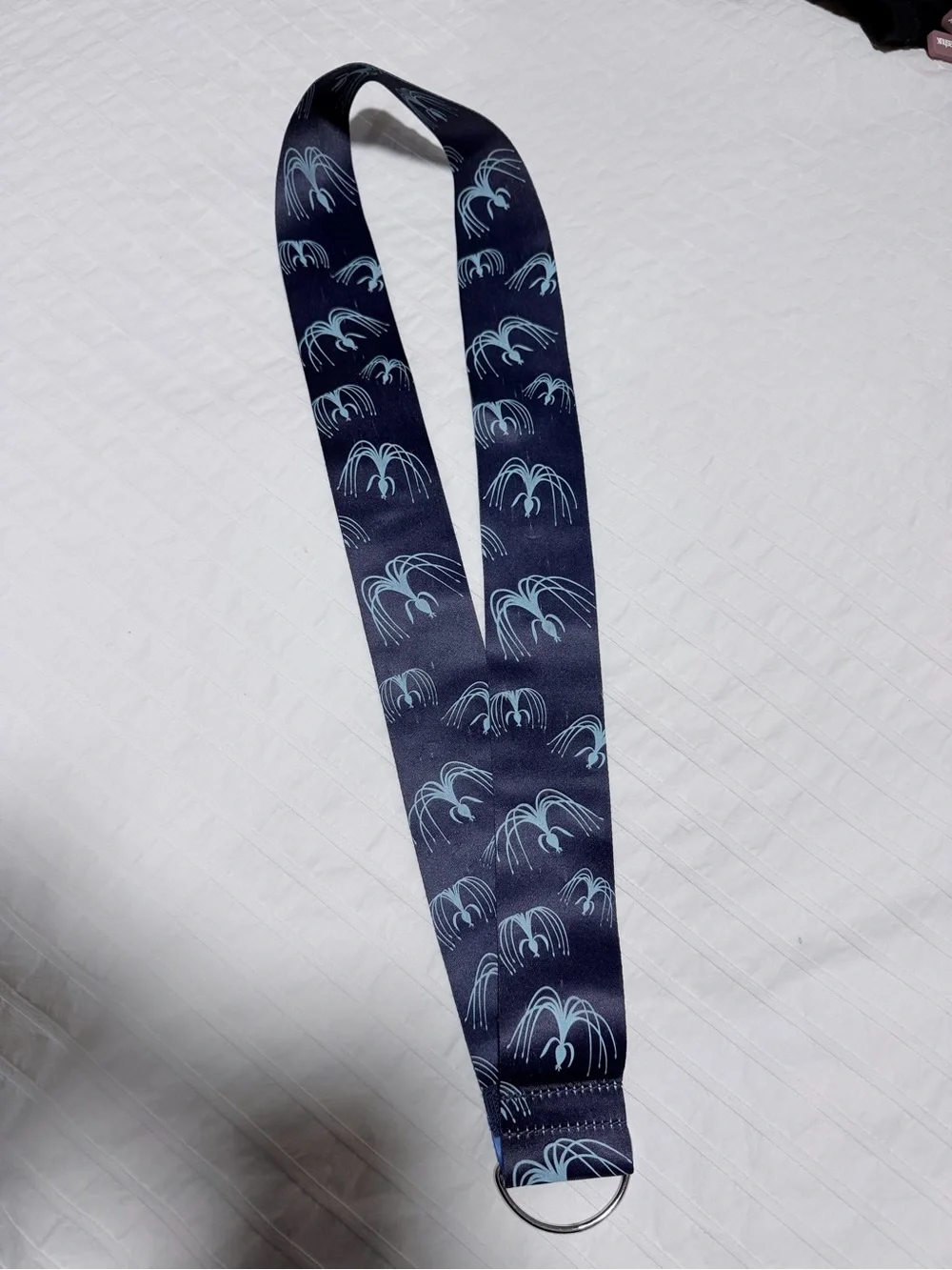 Blue Avatar Pandora Landscape Lanyard with D-Ring
